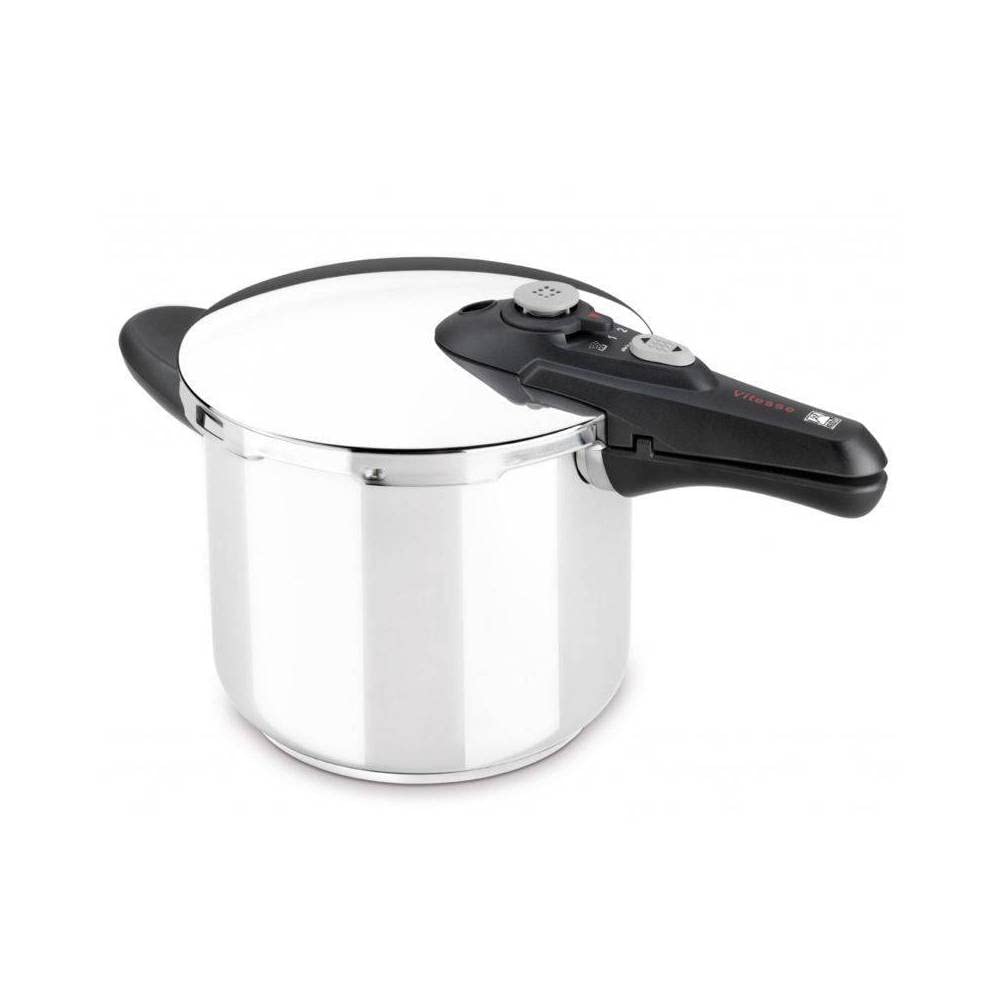 BRA Vitesse - Profi Edelstahl Schnellkochtopf 6 ltr. - Induktion 6 Liter, 6 Liter