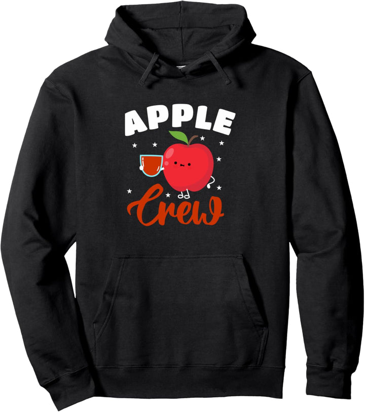 Lustige Apple Crew Pullover Hoodie