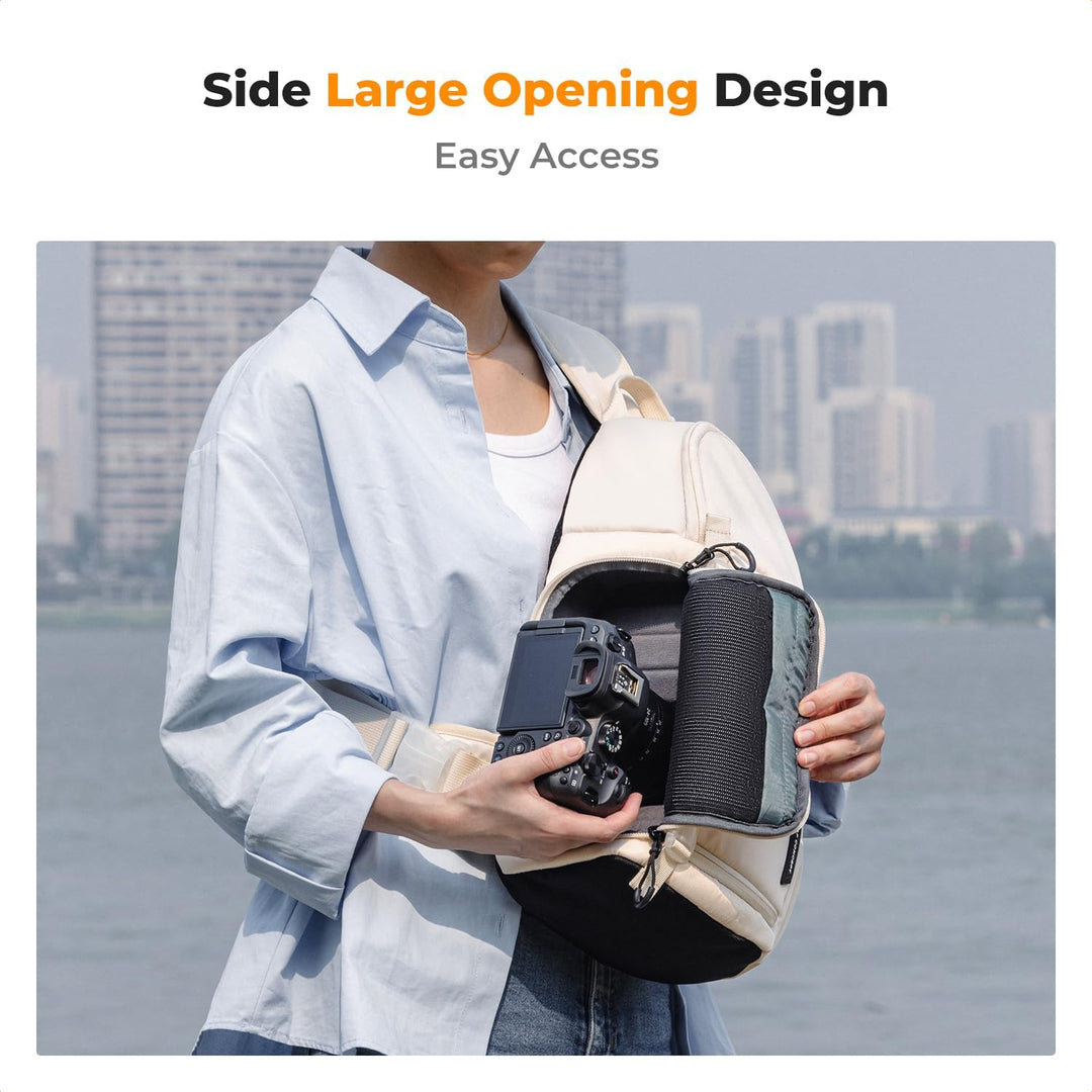 K&F CONCEPT Kamera-Umhängetasche, Wasserdichte Kameratasche, Fotografie tägliche Reise Camera Bag,Ta