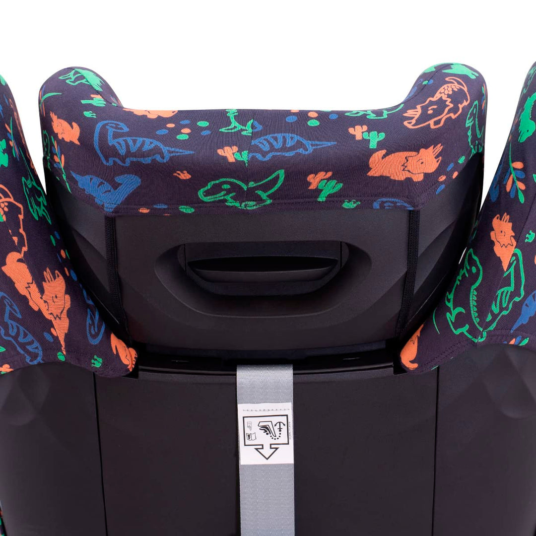 JYOKO KIDS Bezug Kompatibel mit Cybex Solution G I-size (Happy Dino)