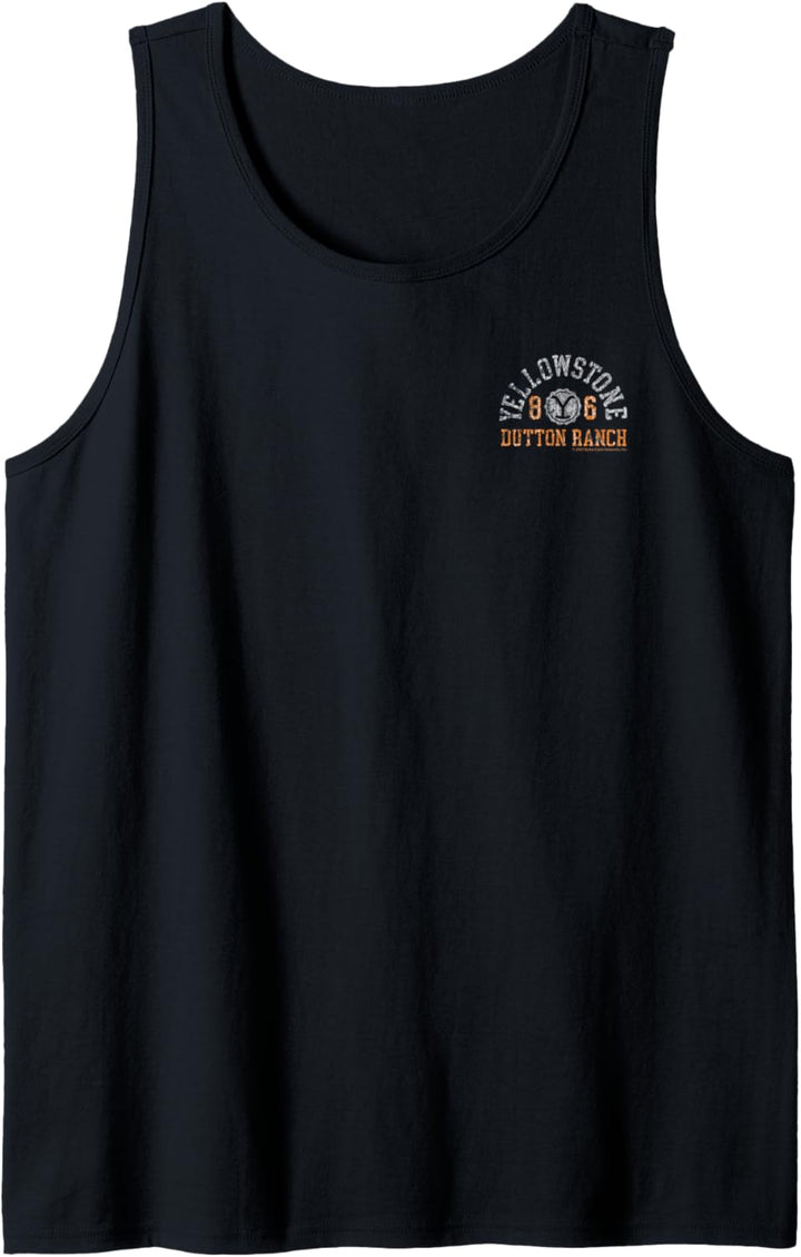 Yellowstone Dutton Ranch Protect The Family Front &amp; Back Tank Top