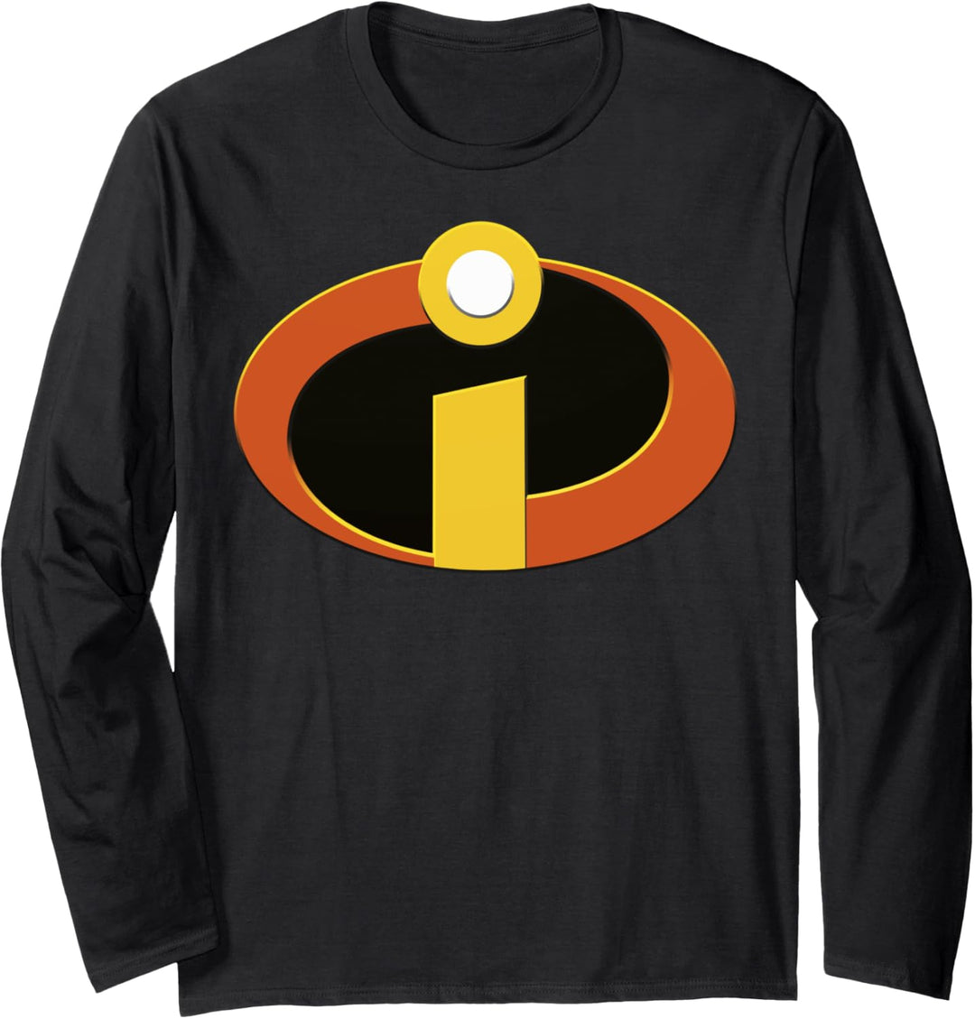 Disney Pixar Incredibles Logo Langarmshirt