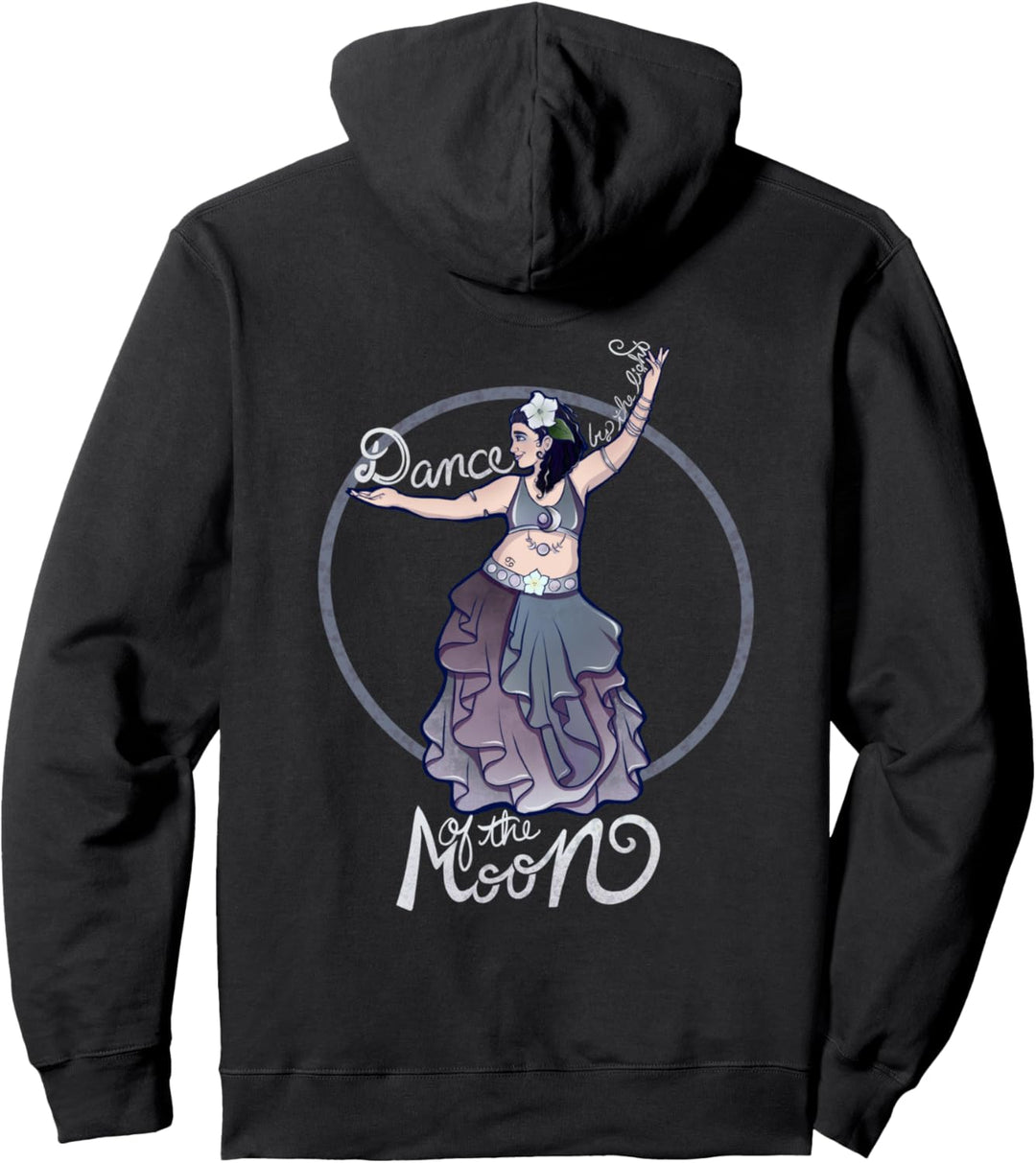 Dance by the light of the Moon Belly Pullover Hoodie