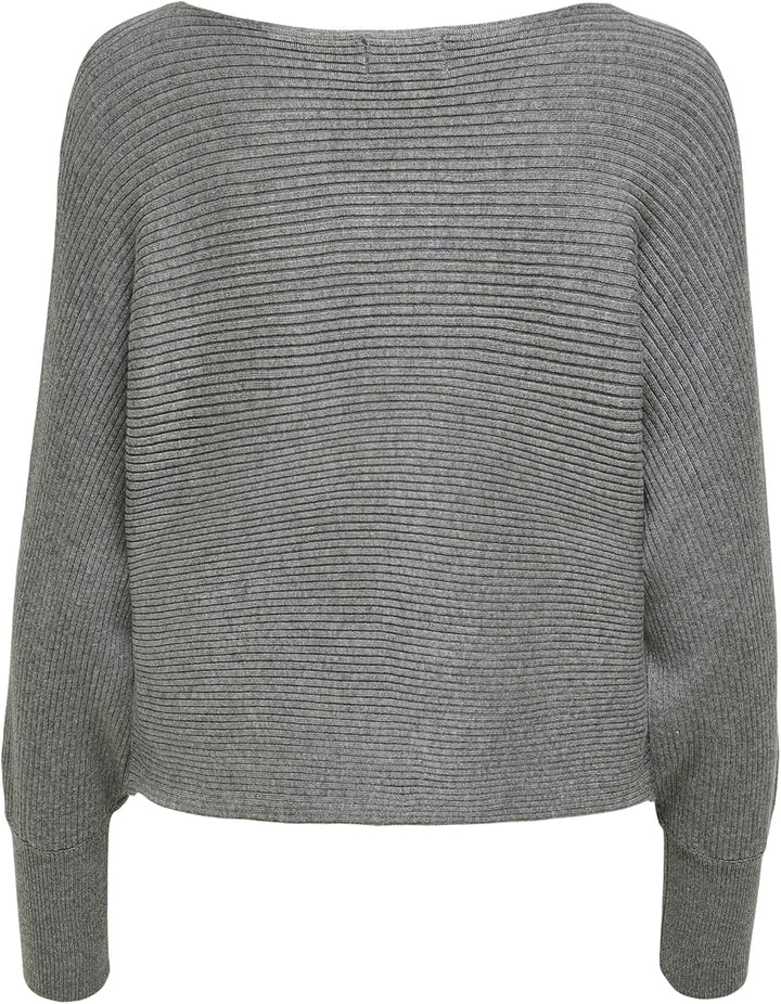 ONLY Female Strickpullover ONLADALINE Strickpullover, Medium Grey Melange