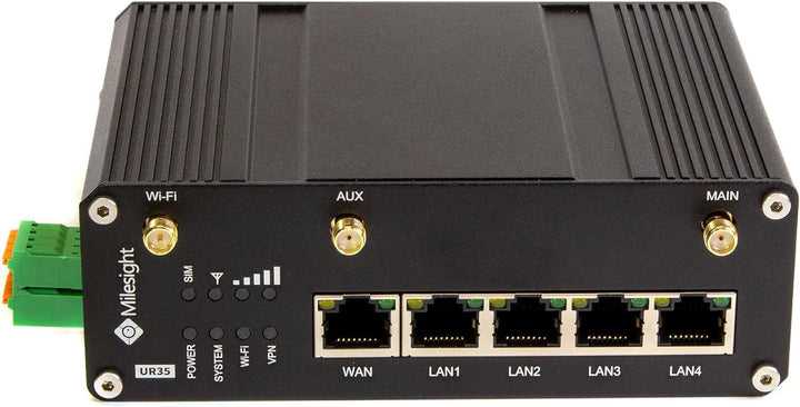 Milesight 4G Industrial Router UR35 Pro WiFi4