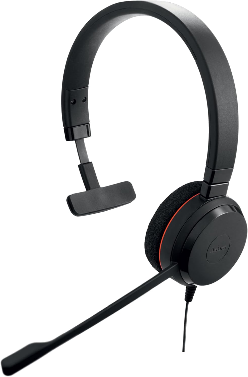 Jabra Evolve 20 Mono Headset - Unified Communication Zertifizierte Kopfhörer für VoIP Softphone mit
