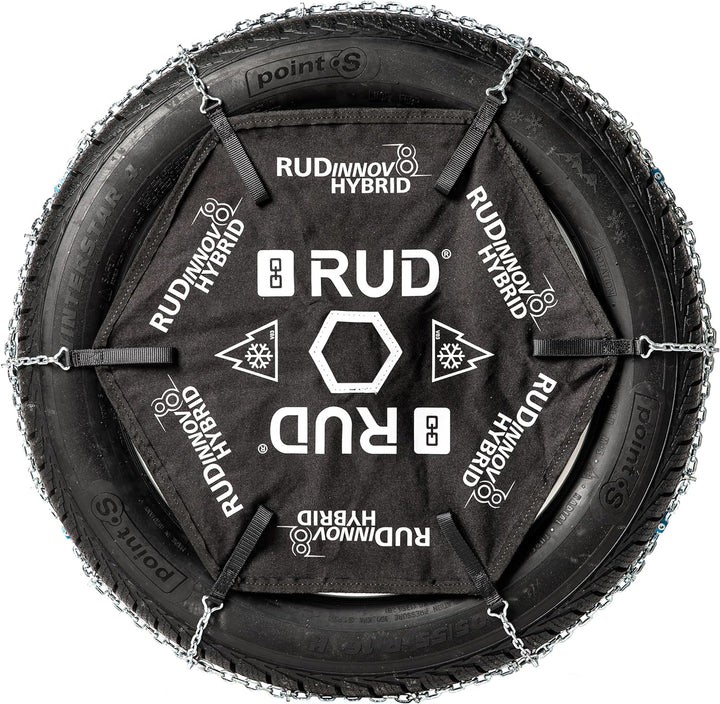 RUD Schneeketten RUDinnov8 HYBRID, Gr. H104, 1 Paar [Art. 4718368], H104