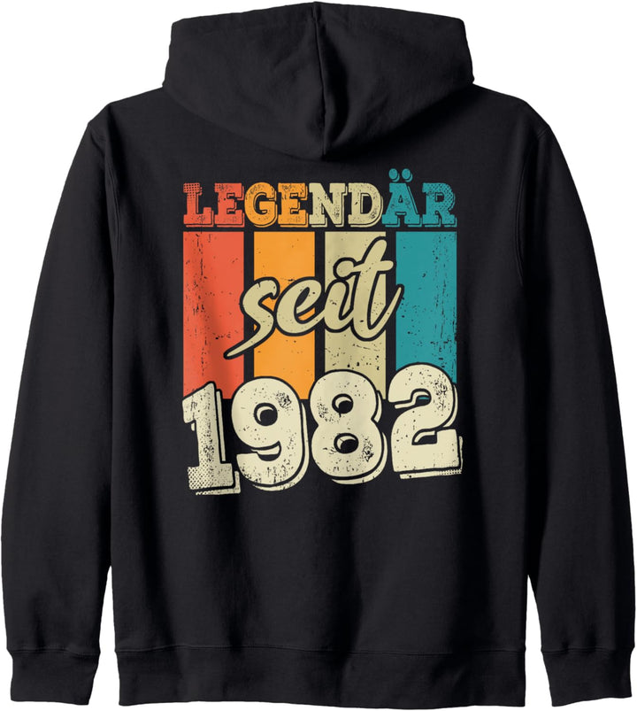 Legendär Seit 1982 Geburtstag Geschenk 1982 Kapuzenjacke
