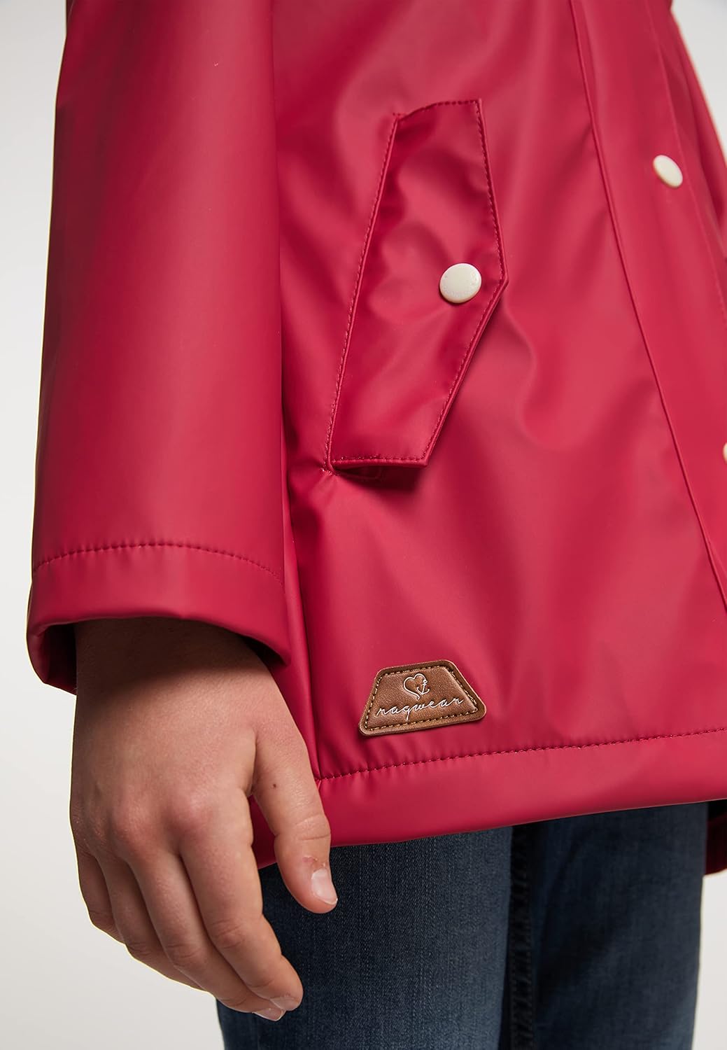 Ragwear Marjanka Mädchen Jacke Regenjacke Übergangsjacke Kinder Regenmantel Mantel Coat 152 Rot, 152