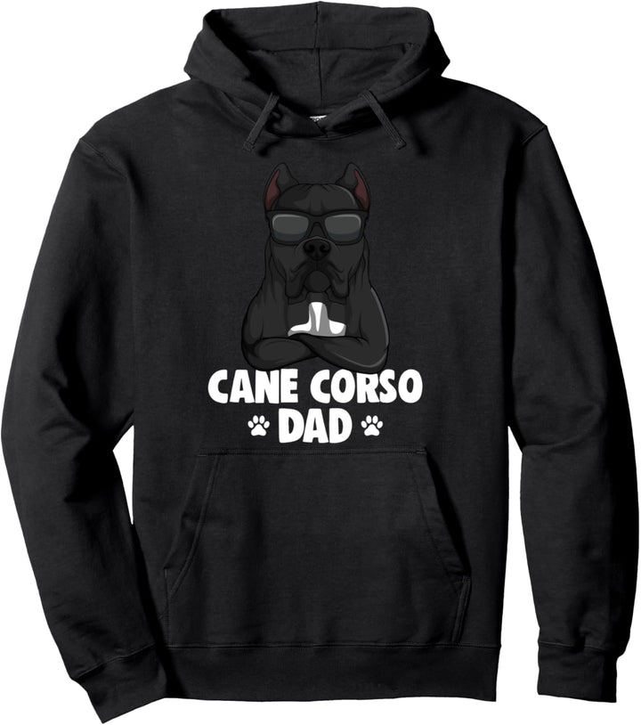 Cane Corso Hunde Papa Pullover Hoodie