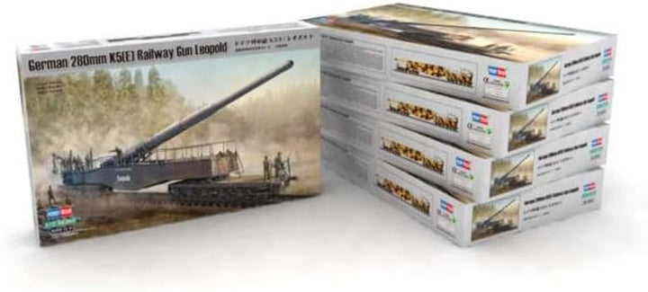Hobby Boss 82903 Modellbausatz German 280mm K5(E) Railway Gun Leopold