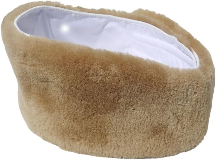 Lammfell - NIERENGURT Lammfellwärmer Nierenwärmer Rückenwärmer S-3XL Grösse S, Farbe Milchkaffee S M