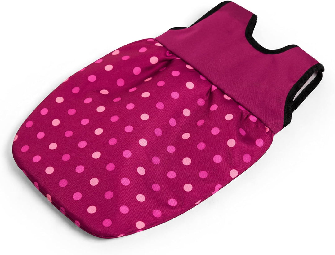 Bayer Design 61767AB Puppenbett Set mit Schlafsack, Puppenzubehör für Rollenspiele der Kinder, ab 3