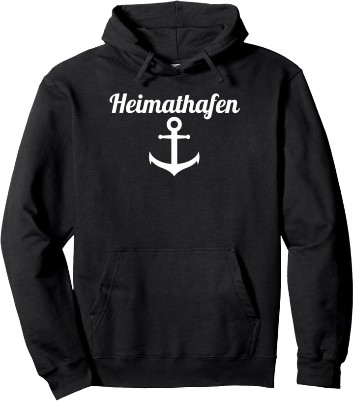 Heimatliebe Anker Nordsee Norddeutschland Wattenmeer Küsten Pullover Hoodie
