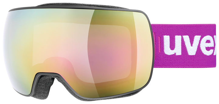 Uvex Unisex Compact Fm Skibrille (1er Pack) Einheitsgrösse black mat, Einheitsgrösse black mat