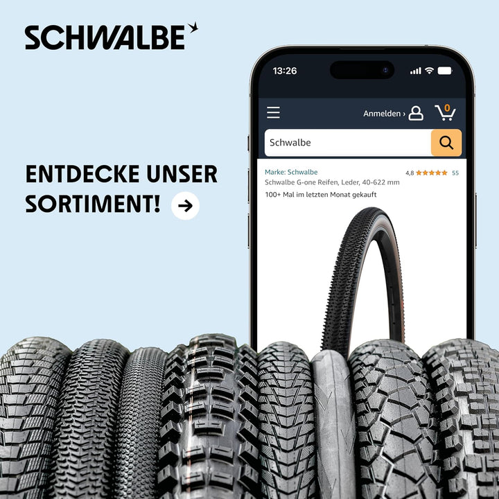 Schwalbe Unisex – Erwachsene Reifen Magic Mary HS447 DH 26 Zoll Schwarz, 26 Zoll Schwarz