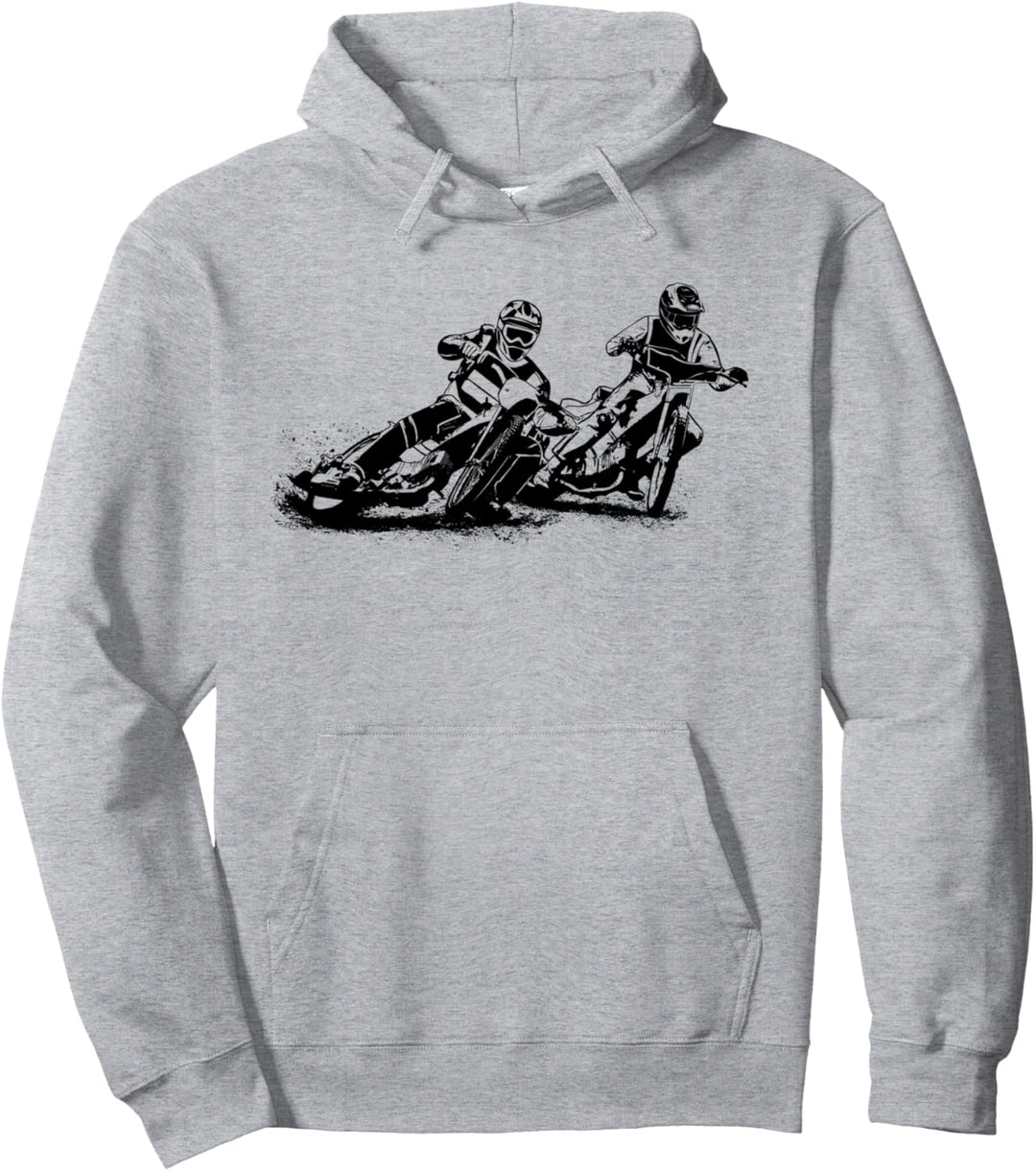 Speedway Bahnsport Motorradrennen Pullover Hoodie