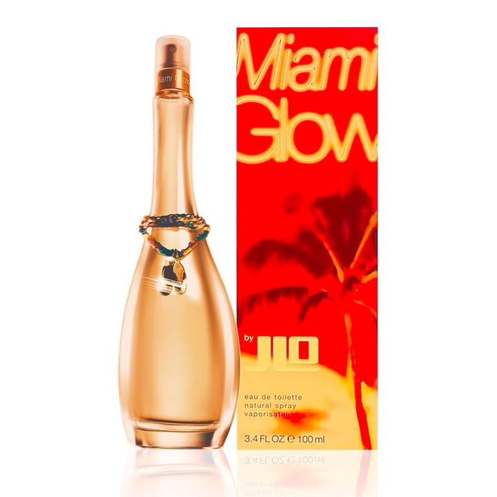 Jennifer Lopez Miami Glow Eau de Toilette, Spray, 100 ml, feiner Duft eines zugelassenen Fachhändler