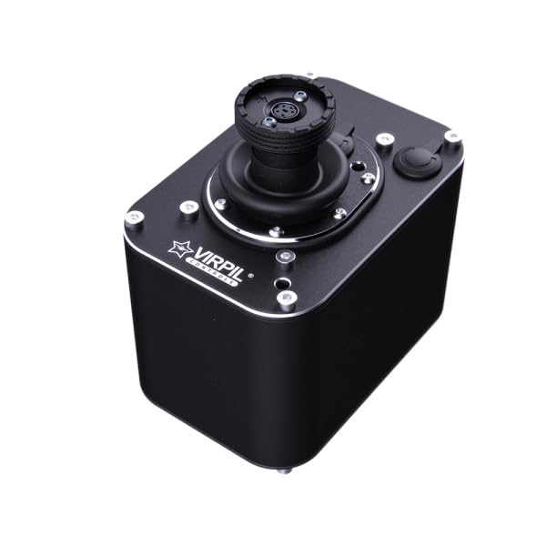 VIRPIL Controls - MongoosT-50CM3 Base (Joystick-Basis mit Achsenkupplungsdämpfern, Flugsimulation, H