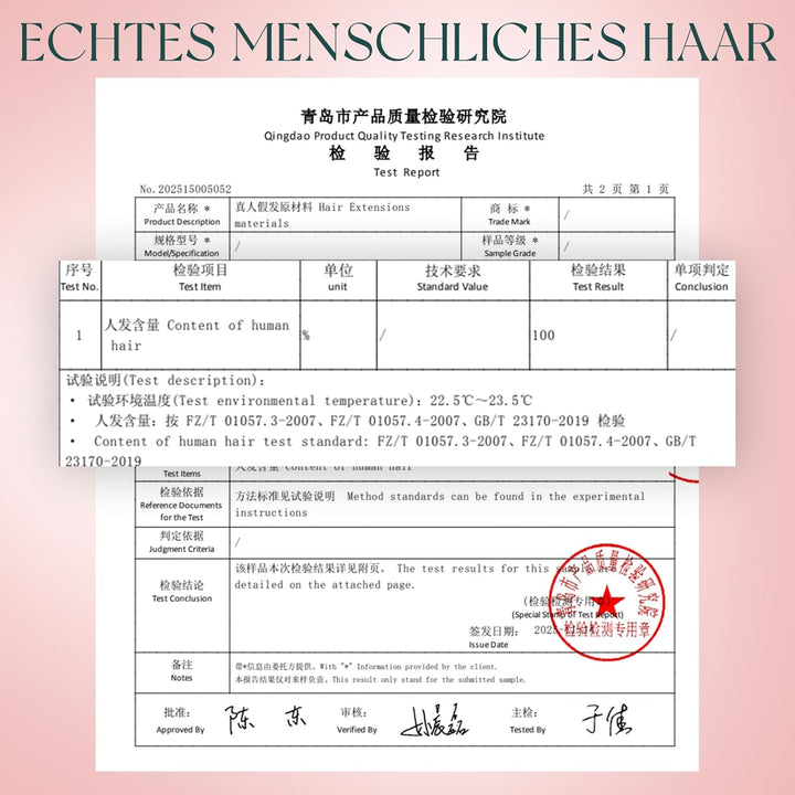 Easyouth Echthaar Clip in Extension Braun Clip in Extensions Echthaar Dunkelbraun Clips Extension Ha