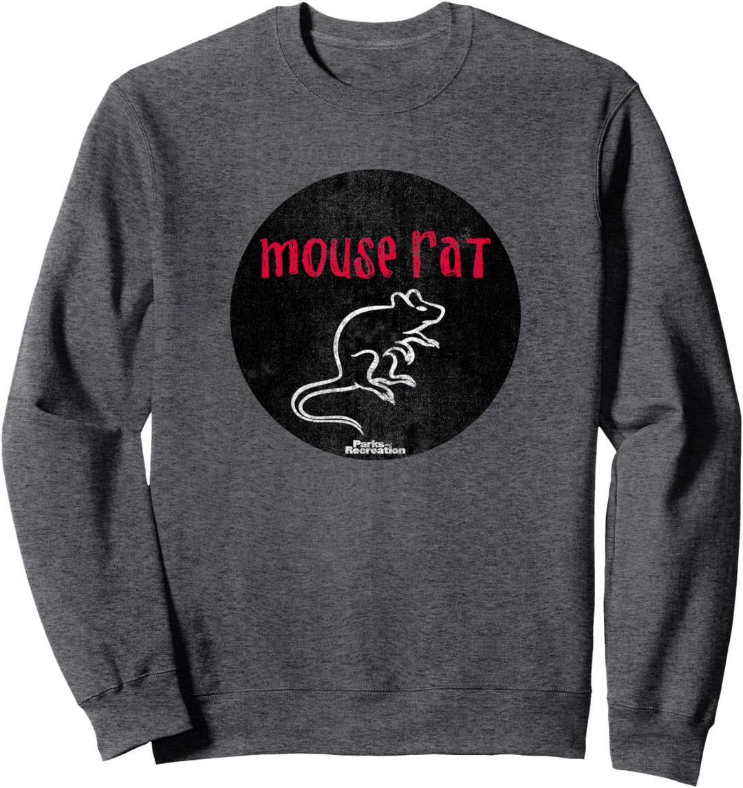 Parks & Recreation Maus Ratte verzweifelt Sweatshirt
