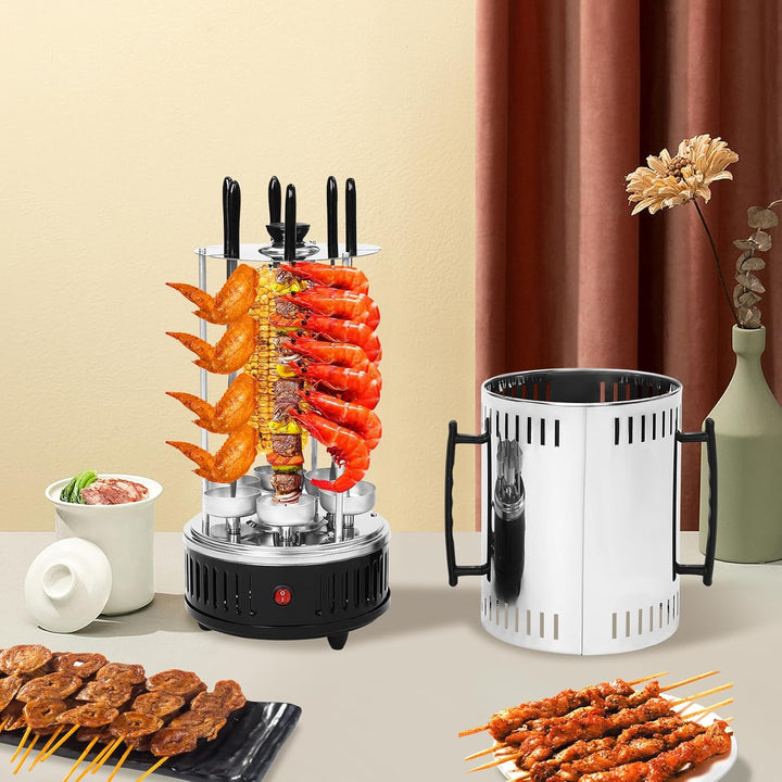 Vertikal Elektrogrill, Rotisserie Backofen Grill, Arbeitsplatte Shawarma-Maschine, rotierender Kebab