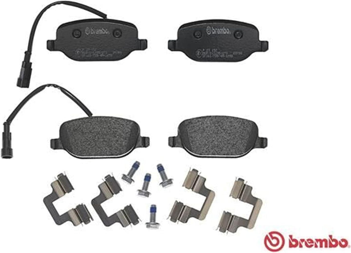 Brembo P23152 Hintere Bremsbeläge, Anzahl 4
