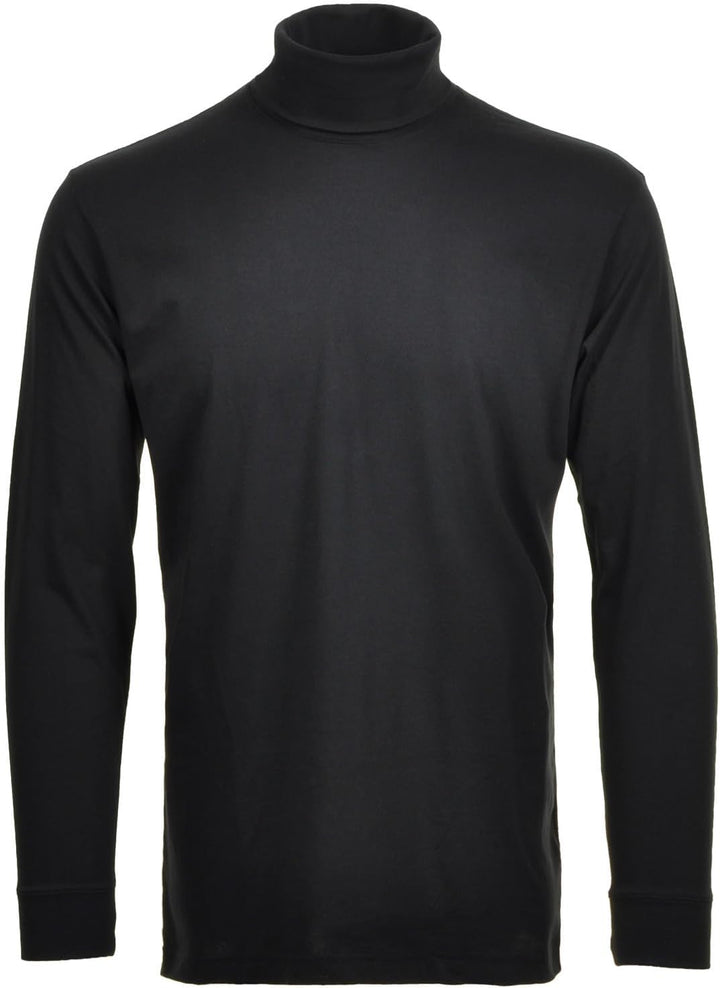 RAGMAN Herren Unterzieh Rolli 2er Pack S Schwarz-009, S Schwarz-009