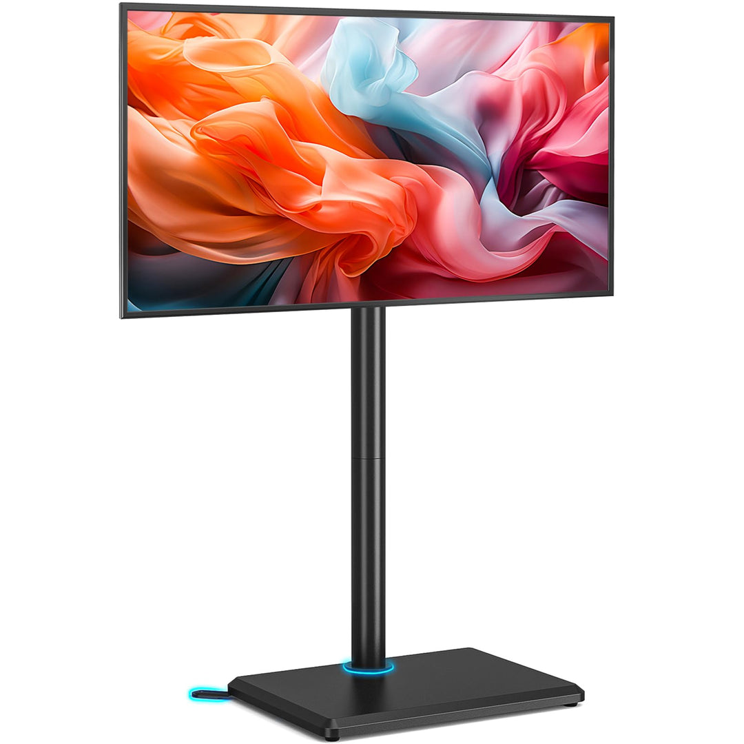 TVON TV Ständer TV Bodenständer für 32-55 Zoll Fernseher Standfuss Fernsehstand höhenverstellbar sch