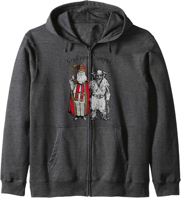 Gruss vom Krampus Kapuzenjacke