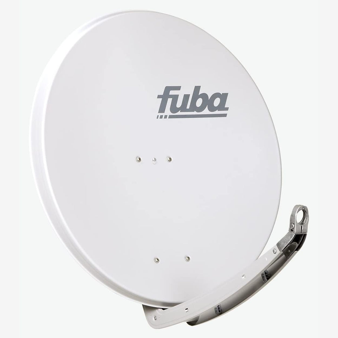 FUBA 2 Teilnehmer Astra Hotbird Digital SAT Anlage DAA 850 G ALU Grau PremiumX Twin Monoblock LNB 4X