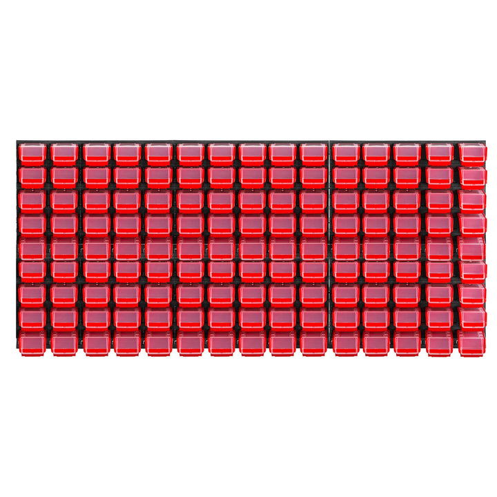 KADAX Werkzeugwandregal Gross, 174x78cm Lagersystem aus robustem Kunststoff, UV-Resistentes Modul-Sy