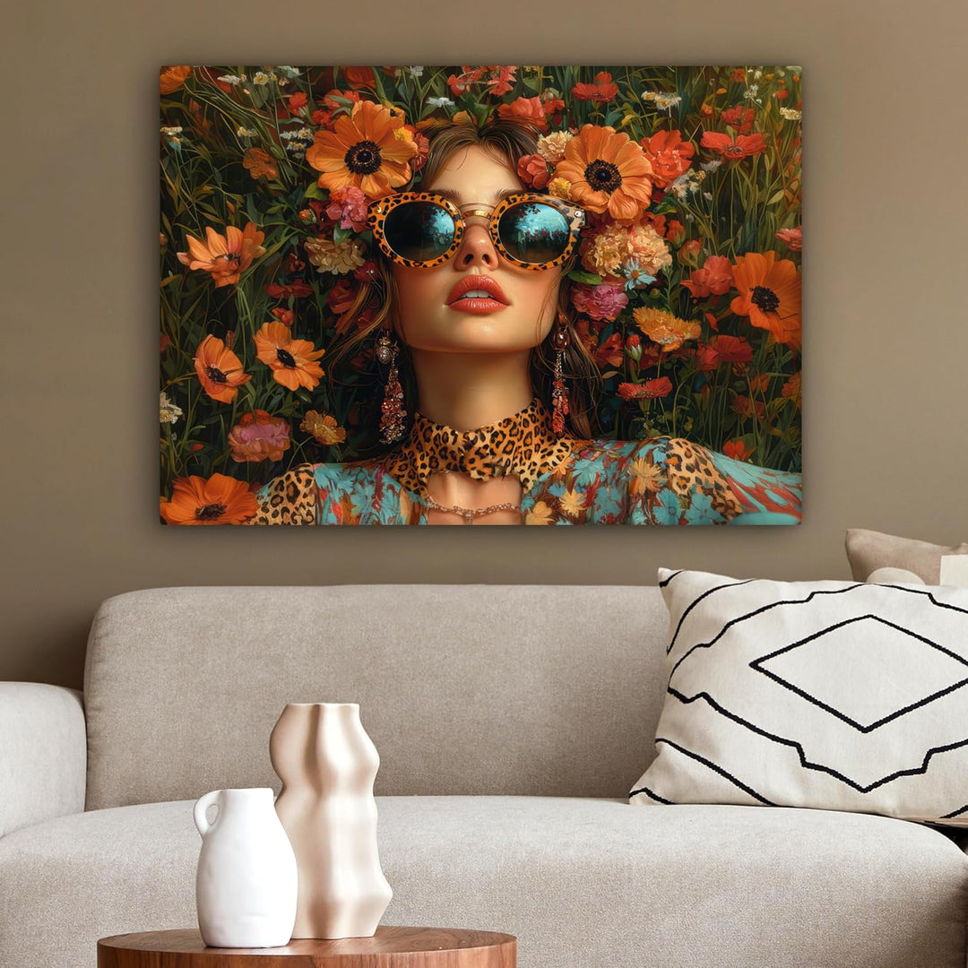 MuchoWow© Leinwandbild 70x50 cm Dekoration Wohnzimmer Bilder Pictures Wall Decoration Living Room Wo