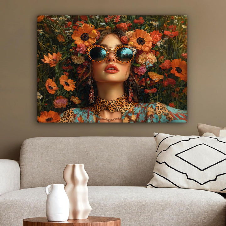 MuchoWow© Leinwandbild 70x50 cm Dekoration Wohnzimmer Bilder Pictures Wall Decoration Living Room Wo