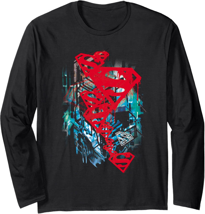 Superman Gritty Langarmshirt