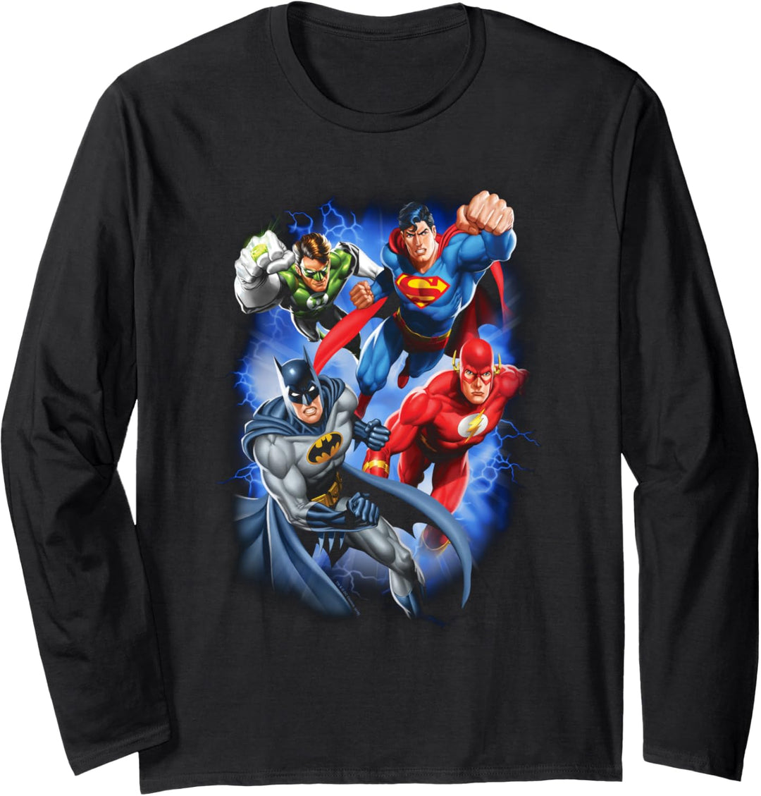 Justice League Storm Makers Langarmshirt