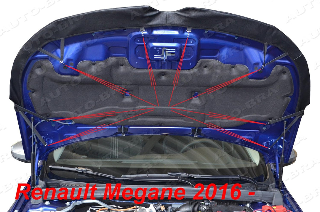 AB3-00038 Auto BRA kompatibel mit Renault Megane seit 2016- Haubenbra Steinschlagschutz Tuning Bonne