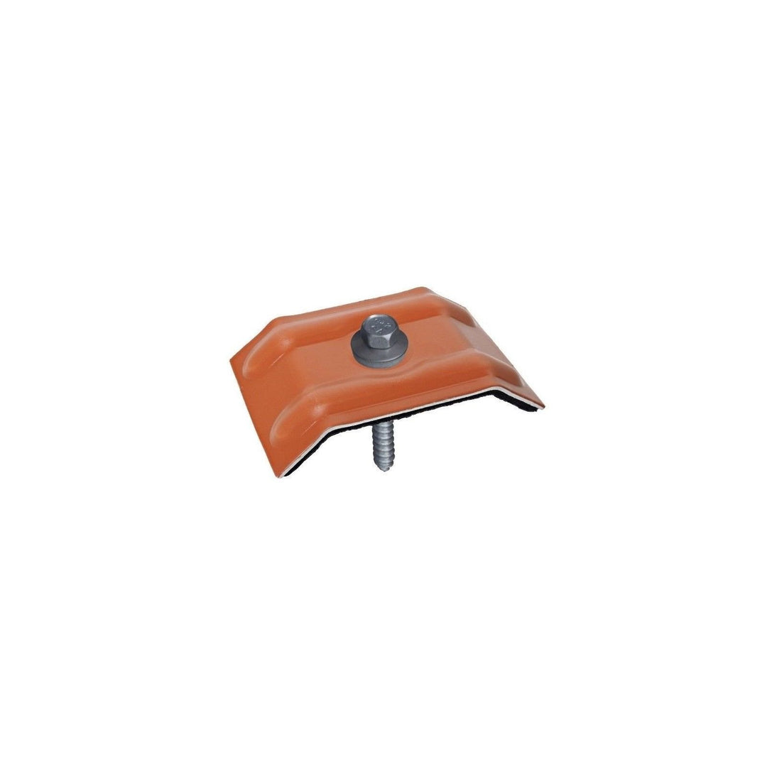 1000 Stück Kalotten 26/50 Kupferbraun RAL 8004 für Trapezblech 20/1100 Weckman 76/18 Lichtplatten/We