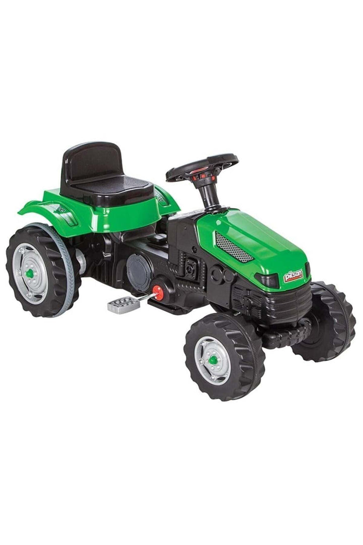 Cangaroo Pilsan Traktor zum Treten für Kinder, grün 07314, grün