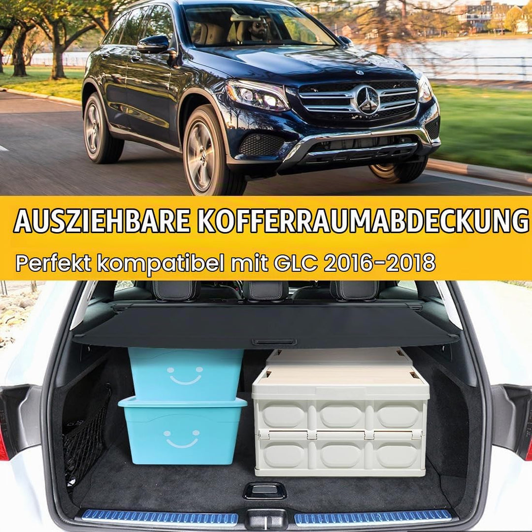 OREALTOOL Laderaumabdeckung Kofferraum Schutz Abdeckung Cargo Cover für Mercedes-Benz Klasse GLC 201