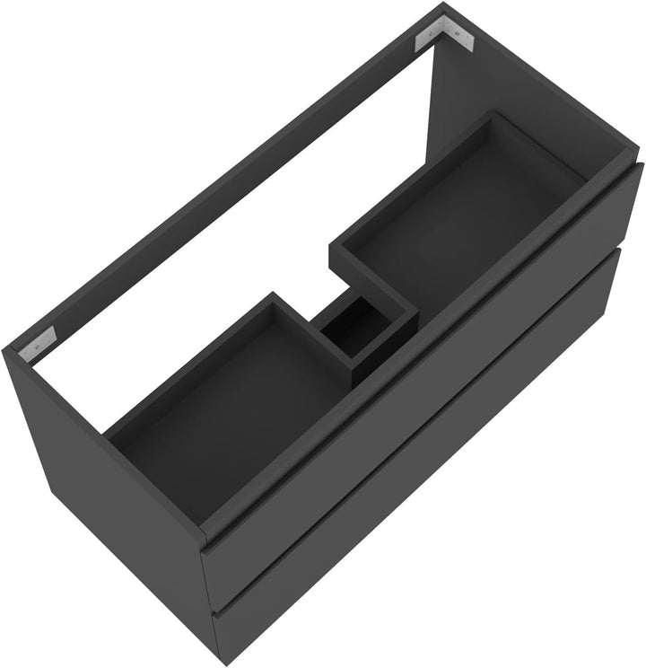 Waschbeckenunterschrank 50 cm Unterschrank Waschtischunterschrank Anthrazit 50cm Anthrazit, 50cm Ant