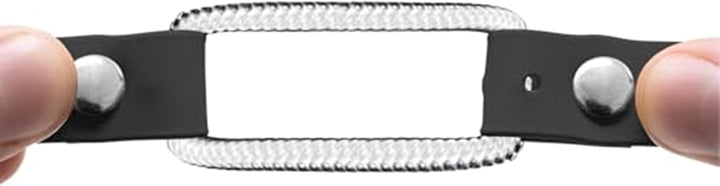 Educator Quick Snap Bungee Collar, 1-Inch Wide by 33-Inches Long, Black 1W x 33L schwarz, 1W x 33L s