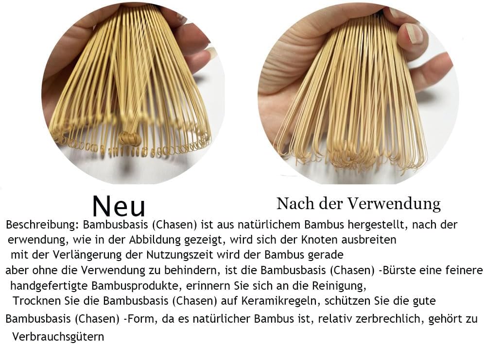 Zixrmor Premium Matcha Set – Matcha Schale, Bambusbesen und Matcha-Löffel Filterlöffel Matcha Set– V