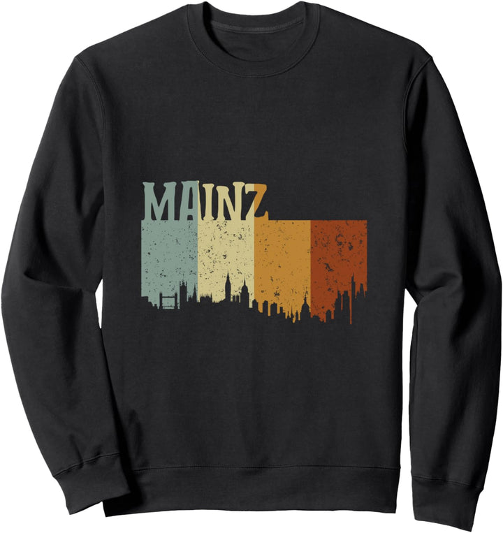 Mainz Mainzer Vintage Stadt Sweatshirt