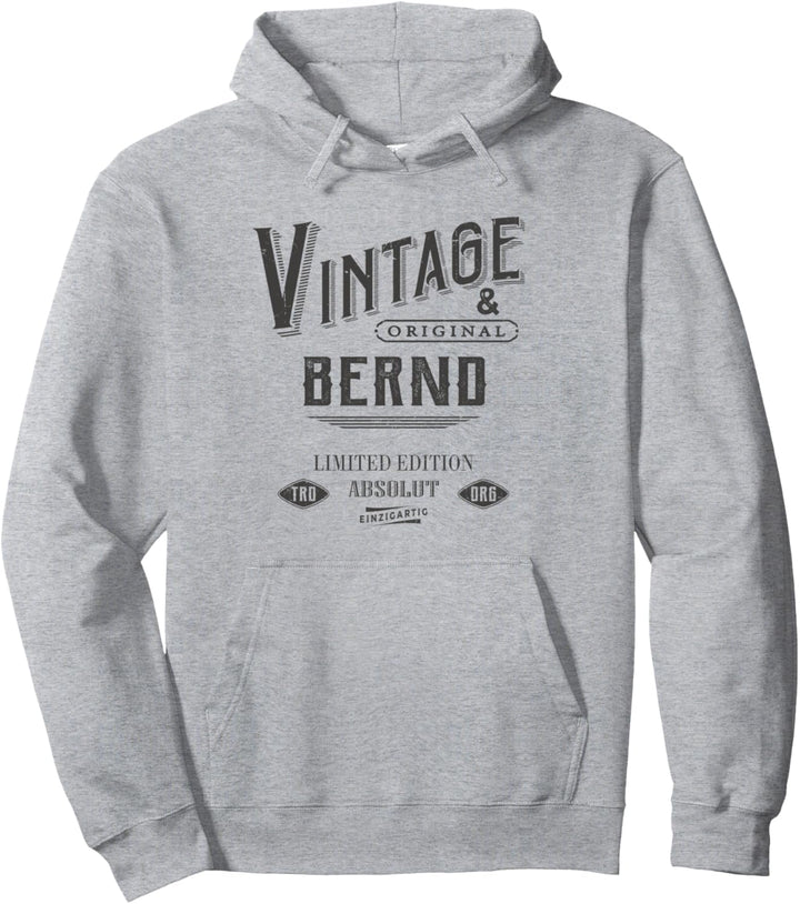 Bernd Vintage Pullover Hoodie