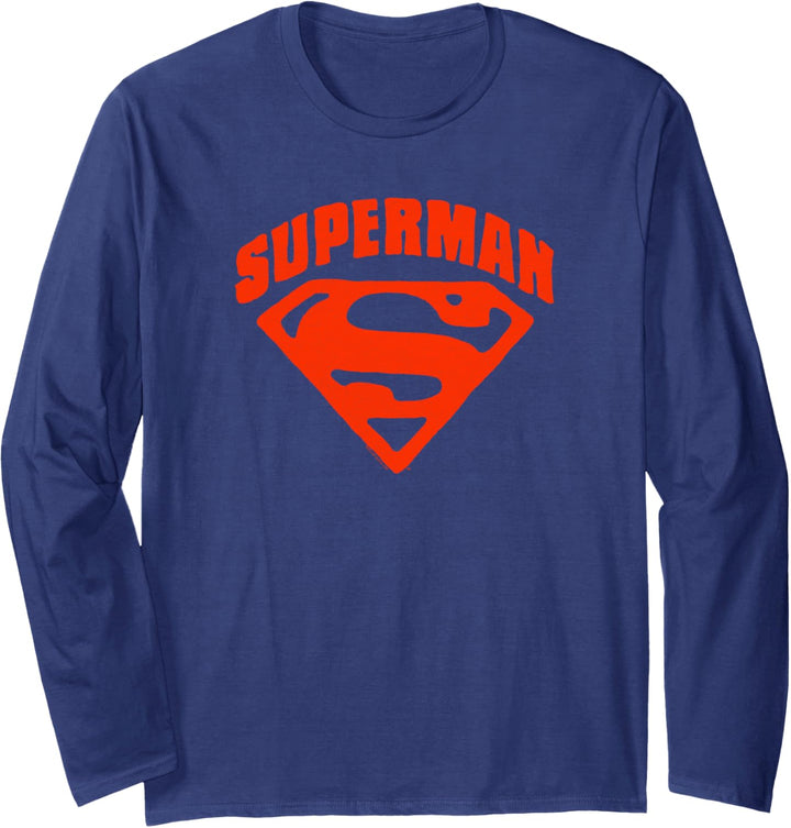 Superman Super Shield Langarmshirt