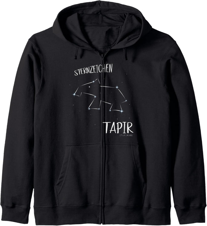 Geboren im Sternzeichen Tapir Astrologie &amp; Horoskop Kapuzenjacke