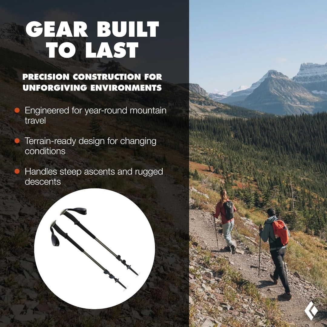 Black Diamond Trail Trekking Poles Pine Smoke