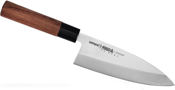 SAMURA Okinawa Professionelles Japanisches Küchenmesser Deba 170mm/6.7"