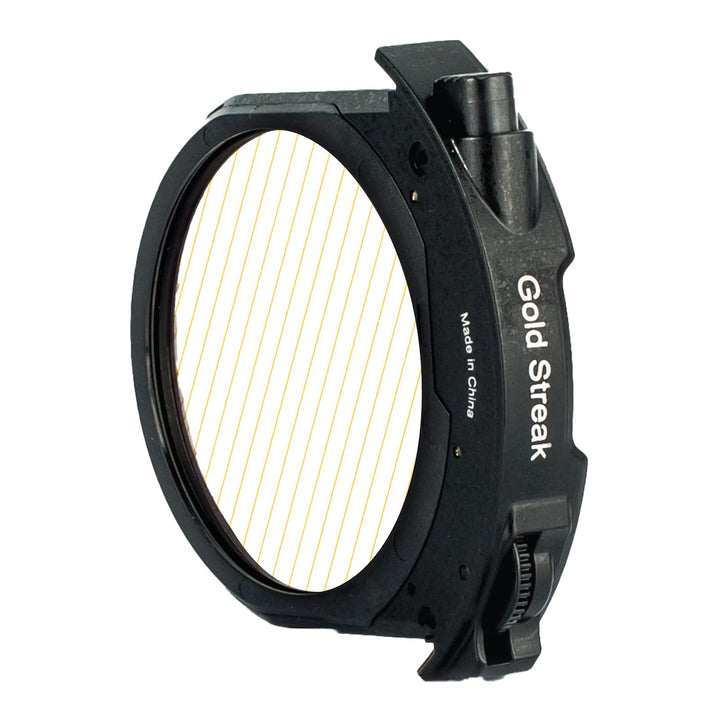 Meike Gold Streak Drop-in Filter für Canon und Meike Drop-in Filter Mount Adapter Serie MK-EFTR-GS,